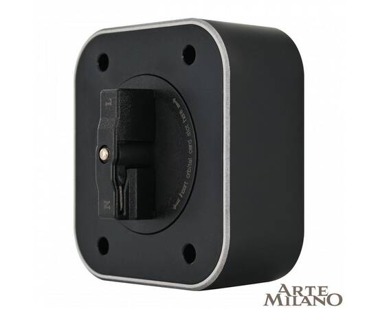 Трековая розетка Arte Milano Am-track-sockets 380022TS/USBx2 Black, изображение 2