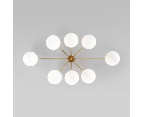 Потолочная люстра Eurosvet Opaline 70220/8 латунь Smart a065768, изображение 3