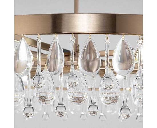 Подвесная люстра Eurosvet Sophie 60165/6 латунь Smart a065754, изображение 3