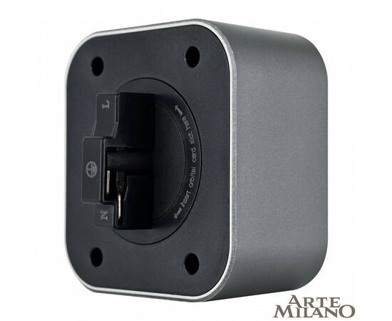 Трековая розетка Arte Milano Am-track-sockets 380022TS/ES Grey, изображение 2