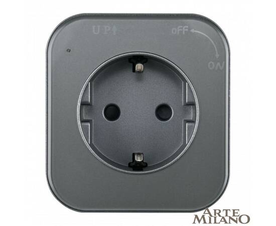 Трековая розетка Arte Milano Am-track-sockets 380022TS/ES Grey, изображение 3