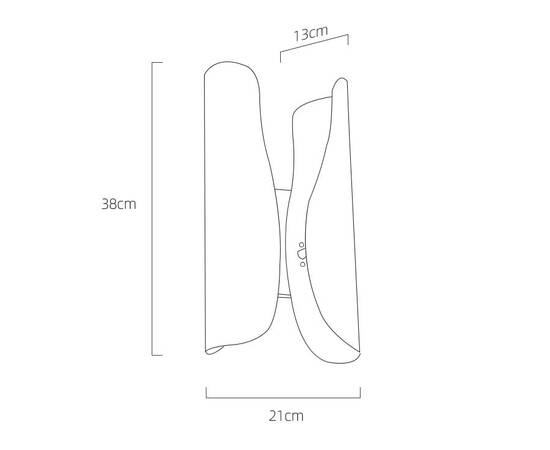 Настенный светильник DeLight Collection Wall lamp MT8901-2W brass, изображение 6