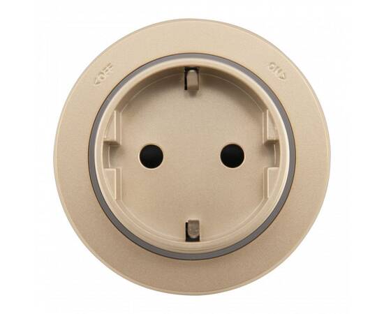 Трековая розетка Arte Milano Am-track-sockets-39 397951TS/ES Gold, изображение 2