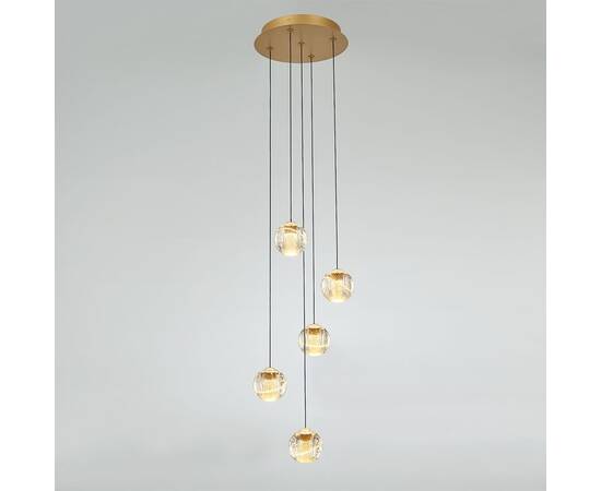 Каскадная люстра DeLight Collection MD22001052-5A gold, изображение 2