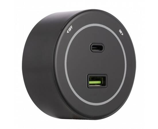 Трековая розетка Arte Milano Am-track-sockets-39 399732TS/USB-Type-C Black, изображение 3