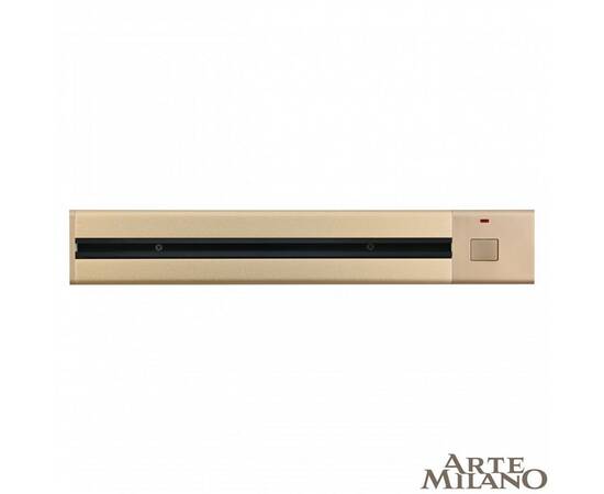 Накладной шинопровод с выключателем Arte Milano Am-track-sockets 385205TOB/50 Gold, изображение 4