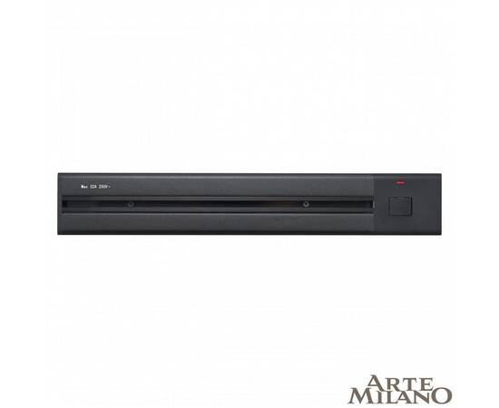 Накладной шинопровод с выключателем Arte Milano Am-track-sockets 385205TOB/50 Black, изображение 4