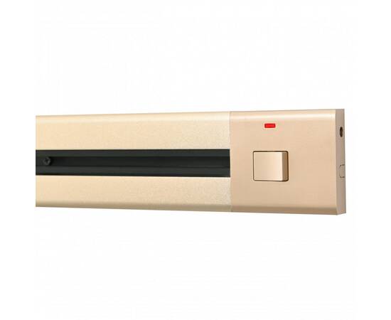 Накладной шинопровод с выключателем Arte Milano Am-track-sockets 385201TOB/100 Gold, изображение 3