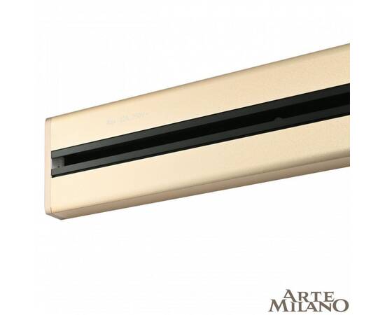 Накладной шинопровод с выключателем Arte Milano Am-track-sockets 385201TOB/100 Gold, изображение 6