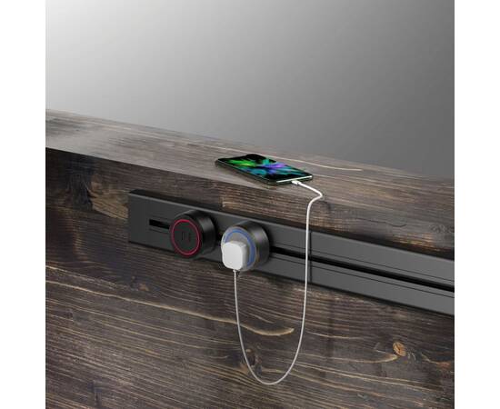 Накладной шинопровод с выключателем Arte Milano Am-track-sockets 385201TOB/100 Gold, изображение 9