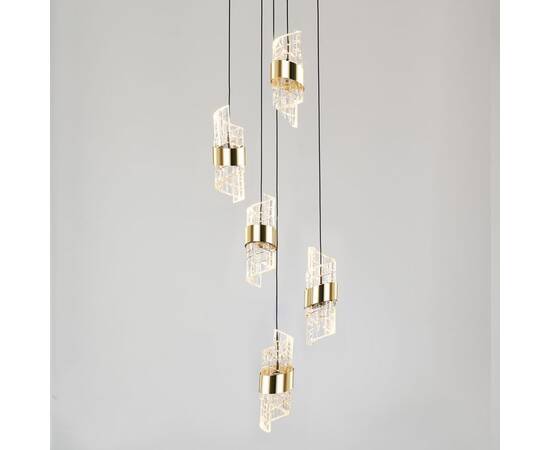 Каскадная люстра DeLight Collection MD23001022-5A gold, изображение 2