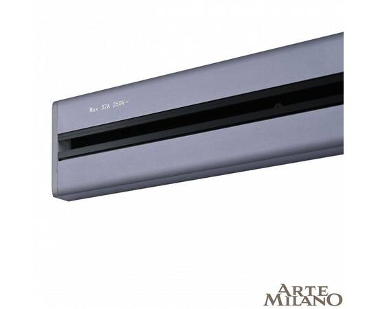 Накладной шинопровод с выключателем Arte Milano Am-track-sockets 385201TOB/100 Grey, изображение 6