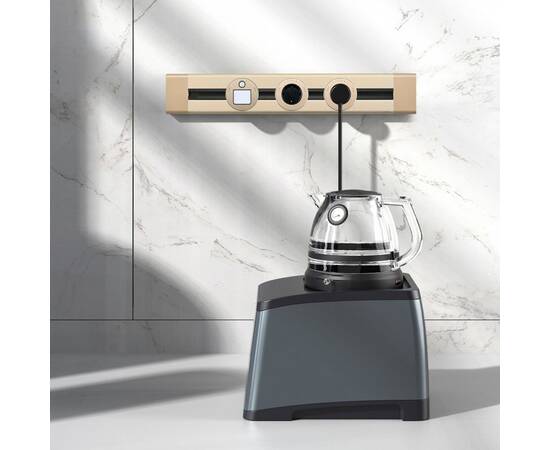 Накладной шинопровод с выключателем Arte Milano Am-track-sockets 385201TOB/100 Grey, изображение 10