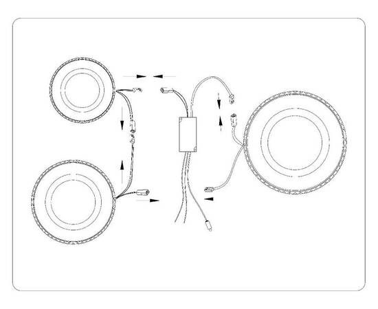Потолочная люстра Ambrella Light Acrylica Original FA8867, изображение 9