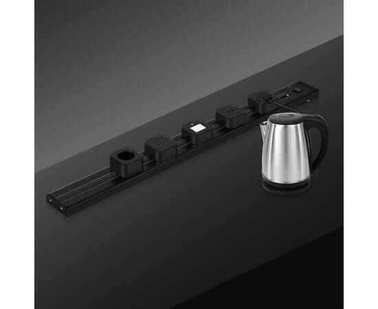 Накладной шинопровод Arte Milano Am-track-sockets 382301TO/100 Black, изображение 9