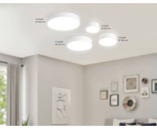 Потолочный светильник Ambrella Light Orbital Air Alum FV5524, изображение 7