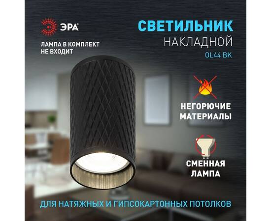 Накладной светильник Эра OL44 BK Б0058496, изображение 8