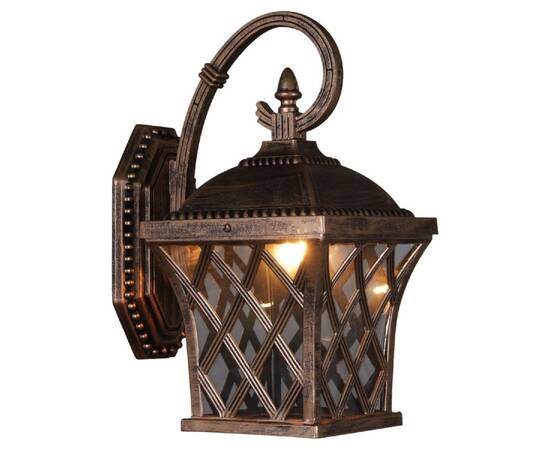 Уличный настенный светильник Reluce 09017-0.2-001SW BKG