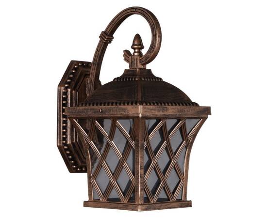 Уличный настенный светильник Reluce 09017-0.2-001SW BKG, изображение 2