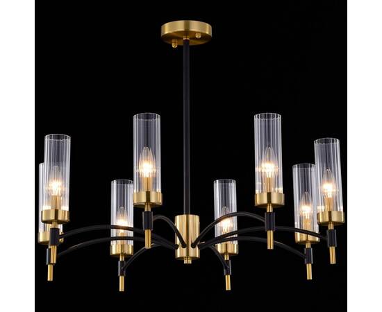 Люстра на штанге Illumico IL5177-8PLS-29 BRASS TUBO