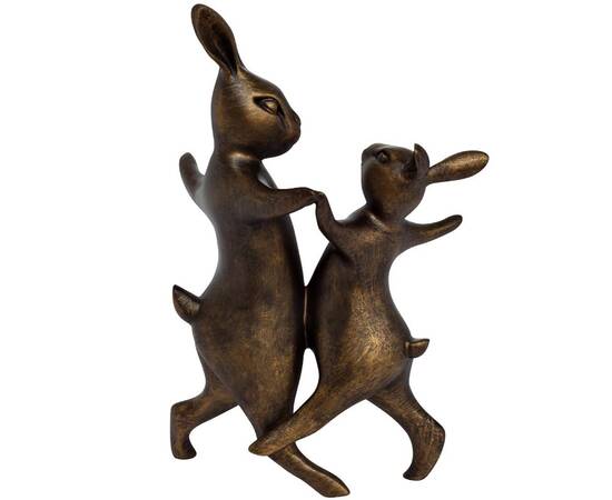 Статуэтка Танцующие кролики Garda Decor D1831