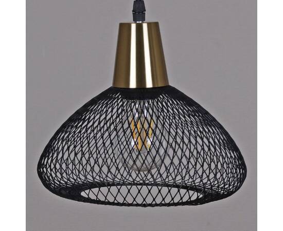 Подвесной светильник Reluce 03204-3.9-03 BK+COPPER, изображение 2