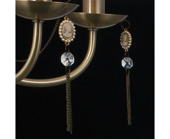 Подвесная люстра Illumico IL0023-5PSQ-24 AB CASTOR, изображение 5