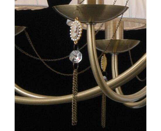 Подвесная люстра Illumico IL0023-8PSQ-24 AB CASTOR, изображение 5