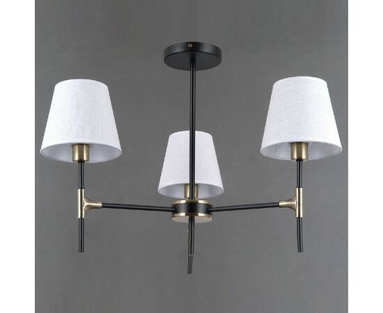 Люстра на штанге Illumico IL0185-3CSQ-24 BK AB CASTOR, изображение 2