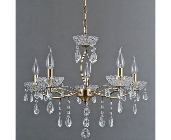 Подвесная люстра Illumico IL0265-5PSQ-24 AB CASTOR, изображение 2