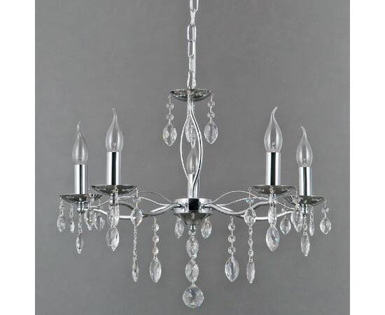 Подвесная люстра Illumico IL0266-5PSQ-24 CR CASTOR, изображение 3