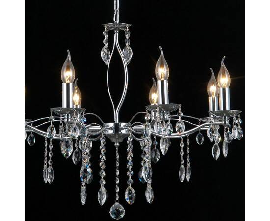 Подвесная люстра Illumico IL0266-8PSQ-24 CR CASTOR, изображение 2