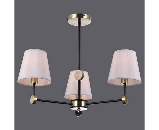 Люстра на штанге Illumico IL0394-3CSQ-24 BK AB CASTOR