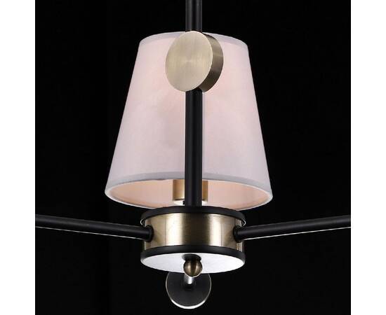 Люстра на штанге Illumico IL0394-3CSQ-24 BK AB CASTOR, изображение 4