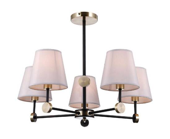 Люстра на штанге Illumico IL0394-5CSQ-24 BK AB CASTOR, изображение 5