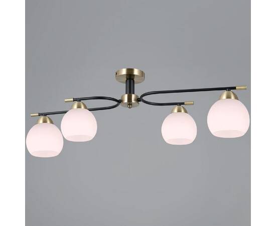 Потолочная люстра Illumico IL0638-4CSQ-24 AB BK LIBRA