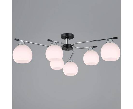 Потолочная люстра Illumico IL0638-6CSQ-24 CR BK LIBRA