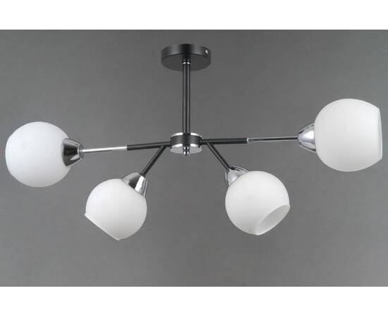 Люстра на штанге Illumico IL0715-4CSQ-24 BK CR LIBRA, изображение 2