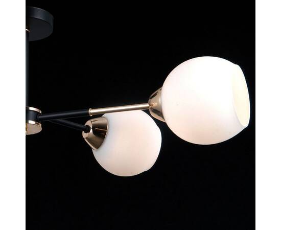 Люстра на штанге Illumico IL0715-4CSQ-24 BK GD LIBRA, изображение 3