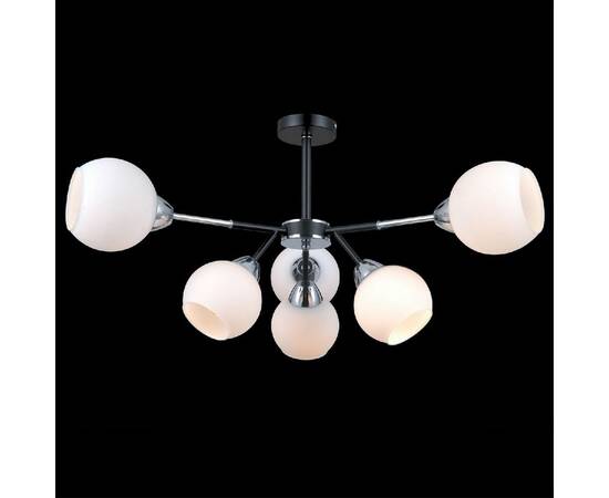 Люстра на штанге Illumico IL0715-6CSQ-24 BK CR LIBRA