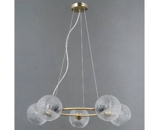 Подвесная люстра Illumico IL0728-5PSQ-24 AB ARIES, изображение 2