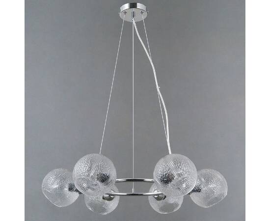 Подвесная люстра Illumico IL0728-6PSQ-24 CR ARIES, изображение 2