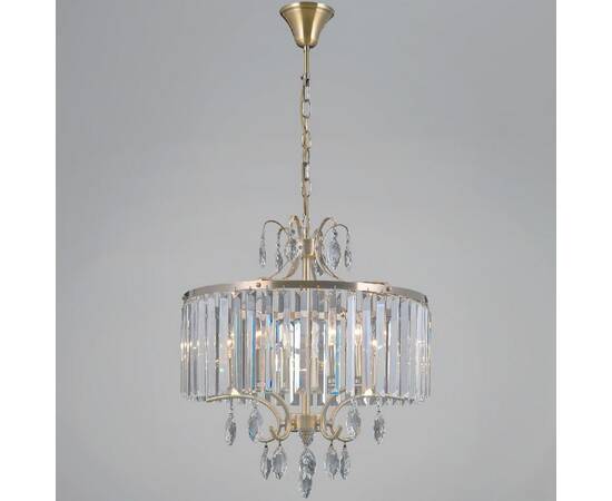 Подвесная люстра Illumico IL3519-5PSQ-24 AB LYRA, изображение 2