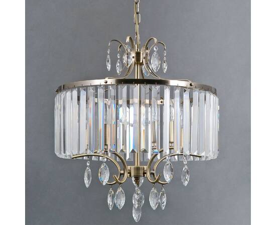 Подвесная люстра Illumico IL3519-5PSQ-24 AB LYRA, изображение 3