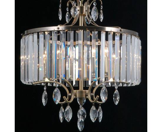 Подвесная люстра Illumico IL3519-5PSQ-24 AB LYRA, изображение 4