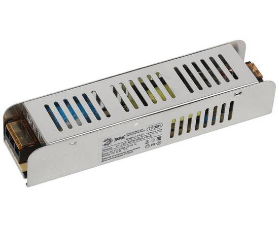 Блок питания Эра 120Вт DC12В 10A IP20 LP-LED-120W-IP20-12V-S Б0061124