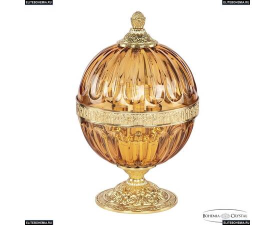 Настольная лампа Bohemia Ivele Crystal 5680L/17 G Amber/M-1H