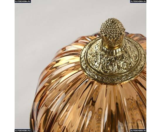 Настольная лампа Bohemia Ivele Crystal 5680L/17 G Amber/M-1H, изображение 2