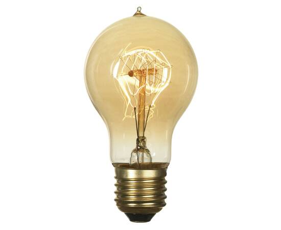 Лампа накаливания Lussole LOFT E27 60W 2700K груша прозрачная GF-E-719