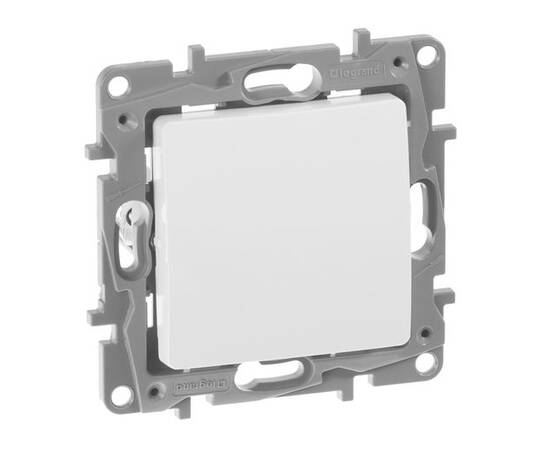 Выключатель одноклавишный Legrand Etika 10A 250V белый 672201